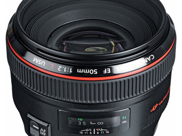 Rent: Canon EF 50mm f/1.2L USM Lens