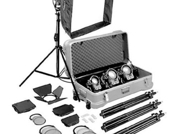 Rent: Arri 4-Light Kit 2-650 watt fresnel and 2-650 watt open face