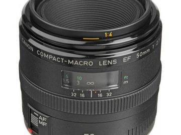 Rent: Canon EF 50mm f/2.5 Macro