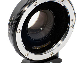 Rent: Metabones canon EF to BMPCC Speed Booster (Black Matt)