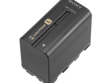 Rent: Sony NP-F970 L-Series Info-Lithium Battery Pack (6300mAh)
