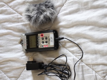 Rent: Zoom H4N Audio Recorder (2012 version) w/ AC adapter & furry