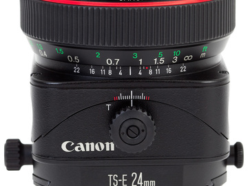 Rent: Canon L 24mm V2 Tilt Shift Lens (x3 available)