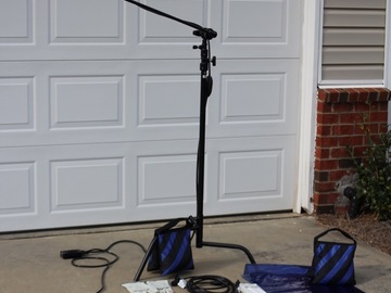 Rent: ARRI 150W Backlight kit (w/ stand, gels/diffusion + more)