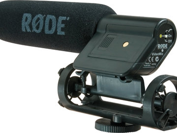 Rent: Rode VideoMic with 1/8" DSLR direct plug