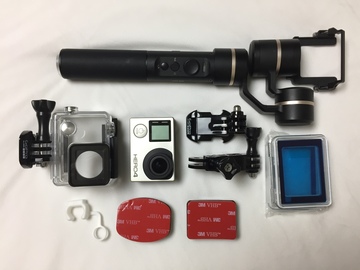 Rent: GoPro HERO4 Black + G5 Handheld Gimbal Stabilizer