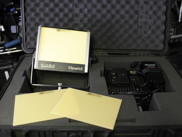 Two-light Cineo Maverick Remote Phosphor LED Kit