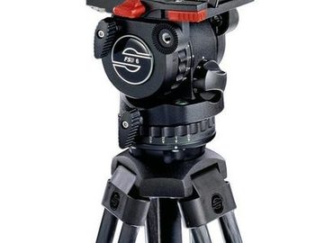 Rent: Sachtler FSB 6 with Mid-Level Spreader Tripod