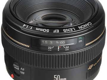 Rent: Canon EF 50mm f/1.4 USM Lens