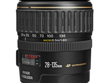 Rent: Canon EF 28-135mm f/3.5-5.6 IS USM Lens