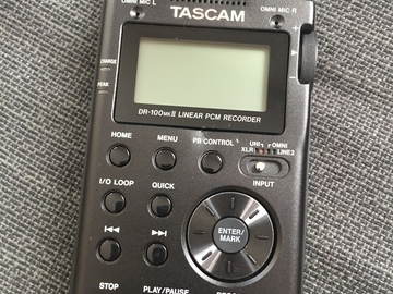 Rent: Tascam DR-100 mkII Linear PCM Recorder