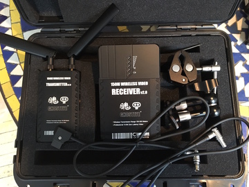 Cinegears Ghost-Eye Wireless Video Kit 150M + Sony Batts