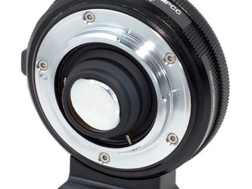 Rent: Metabones Nikon G to BMPCC Speed Booster 0.58x