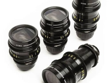 Rent: Kowa Anamorphic Prime Lens Set