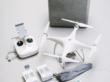 Rent: DJI Phantom 4 4K Drone with ND Filters and 2 Batteries