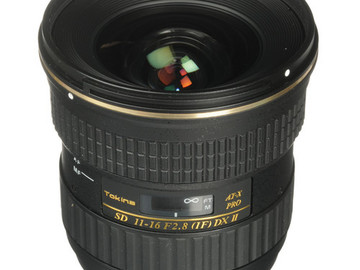 Tokina 11-16mm F/2.8 Lens