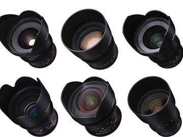 Rent: Rokinon Cine DS 6 Lens Set for Canon EF