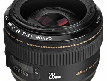Rent: Canon EF 28mm f/1.8 USM Lens