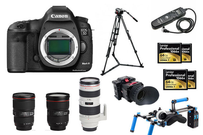 Canon EOS 5D Mark III 2台セット Rent a Full Canon 5D Mark III Package (2 of 3), Best Prices