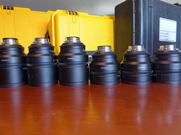 RED PL Prime & Zoom Lenses 18, 25, 35, 50, 85, 100, 18-50mm