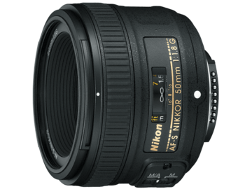 Rent: Nikon AF-S FX NIKKOR 50mm f/1.8G Lens with Auto Focus