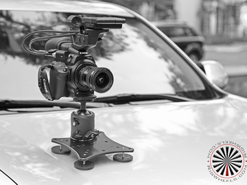 Rig Wheels magnetic car mount with ball head mount