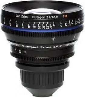 レンズ(単焦点) ZEISS compact prime CP.2 21mm T2.9 EF 7 Lowest Priced Zeiss Compact Prime CP.2 21mm T2.9 For Rent