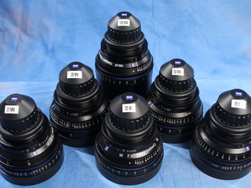 Zeiss CP.2 (21, 28, 35, 50, 85,100) 6-Lens PL mount set