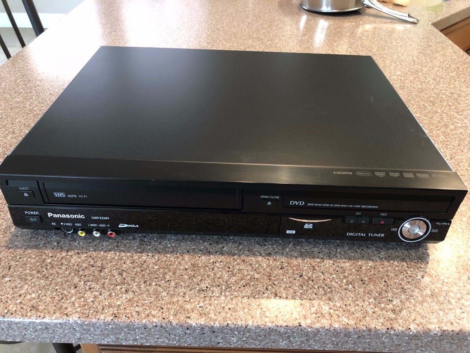 Buy Panasonic DMREZ48V VHS / DVD Recorder Deck With Firewire ShareGrid