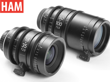 (Canon EF) Sigma 18-35mm Cine T2, Sigma 50-100mm