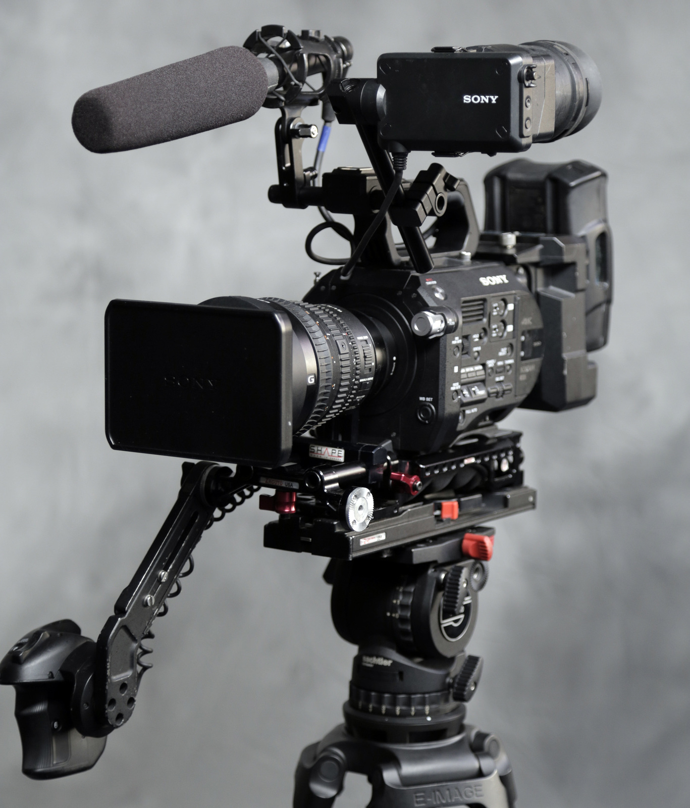 SONY - SONY VCT-FS7（ロッド欠品） Amazon.com : Sony VCT-FS7 Adjustable Shoulder Pad for PXW