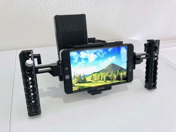 SmallHD 702 Bright + Bolt 500 Wireless + Cage