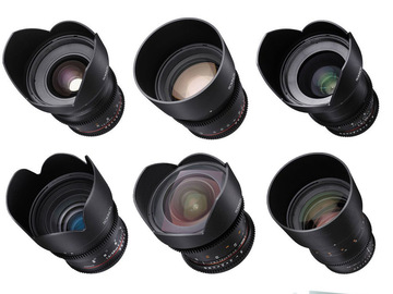 Rokinon Cine DS Set (6 Lenses) Canon EF Mount