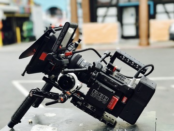 Red Epic-W Full kit lenses, memory, sticks, shoulder rig