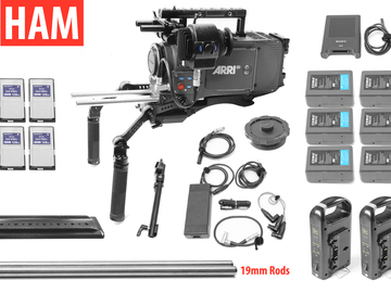 ARRI Alexa EV Classic (4) 128GB, (6) 190Wh, Canon EF or PL