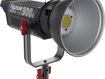 Aputure 300 D with light dome