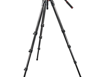 Manfrotto 509HD and 536K Carbon Fiber Tripod
