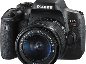 Rent: Canon EOS Rebel T6i EF-S 18-55mm IS STM Lens Kit