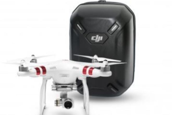 Rent a DJI Phantom 3 package, 2 batteries, back back and ND