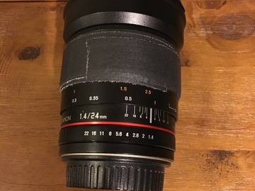 Rent: Rokinon 24mm f/1.4