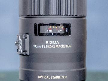 Rent: Sigma 105mm f2.8 DG Macro Lens w/ IS (EF Mount)