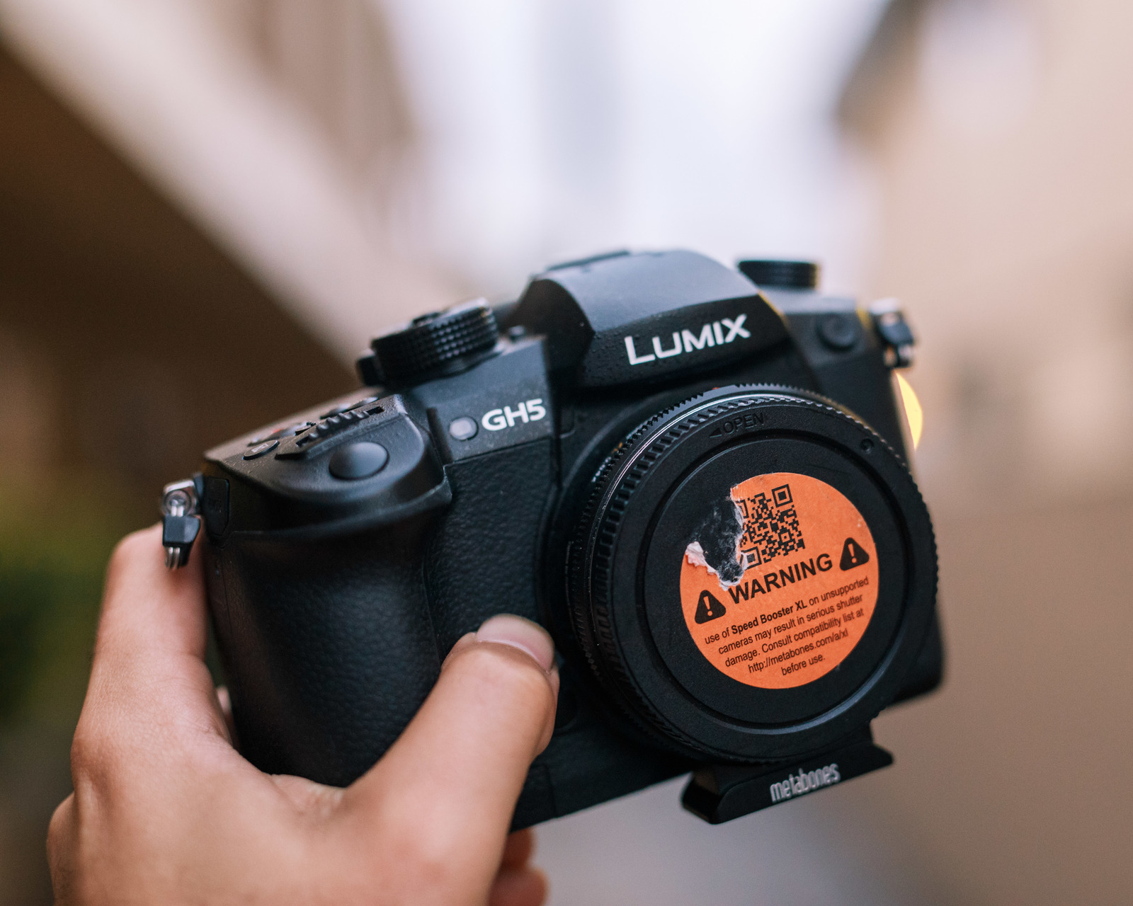 LUMIX GH5 特殊仕様 Rent a Panasonic Lumix GH5 w/ Metabones XL Speedbooster & V