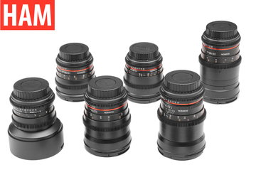 Canon EF 6-Rokinon Cine-DS 14, 24, 35, 50, 85, 135