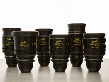 Cooke Mini S4/i Lenses (18, 25, 32, 50, 75, 135)