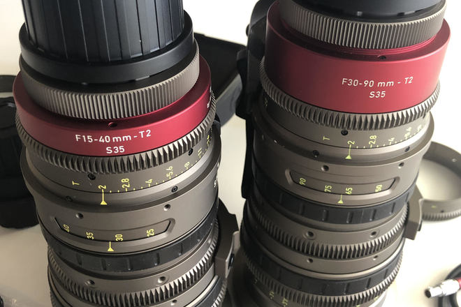Rent a Angenieux EZ-1 30-90mm T2 & EZ-2 15-40 T2 Zooms, Best