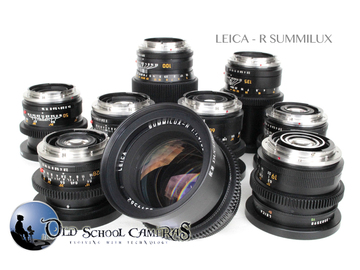 8 Lowest Priced Leica R Lens Set For Sale