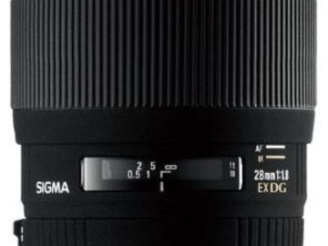 Rent: Sigma Wide Angle 28mm f/1.8 EX Aspherical DG DF Macro Lens