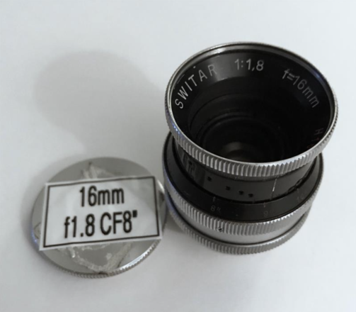 Objectif Kern Vario Switar Compact 17-85mm f3.5 pour H16 RX en monture C - Re:Voir