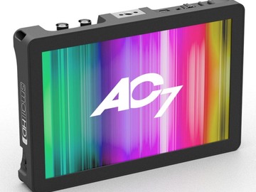 Rent: Small HD AC7 Monitor, Sun Shade, Cold shoe mount, HDMI cable