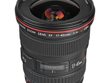 Rent: Canon EF 17-40mm f/4L USM Lens